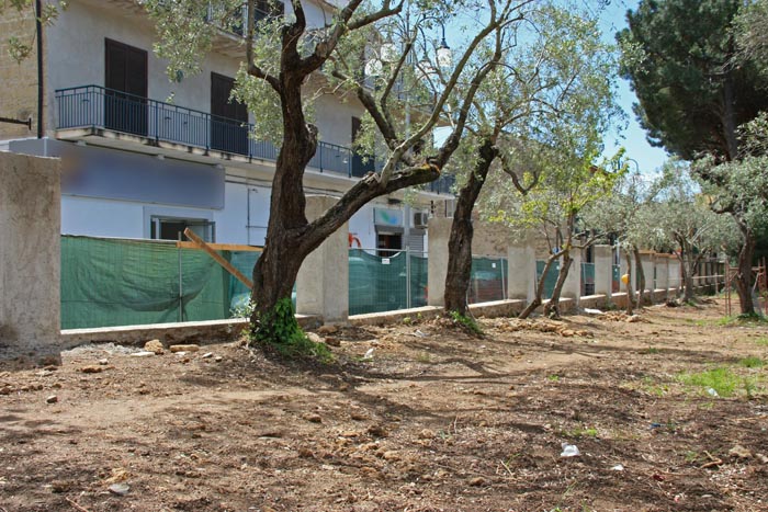 Rifacimento muro S.M. di Castellabate
