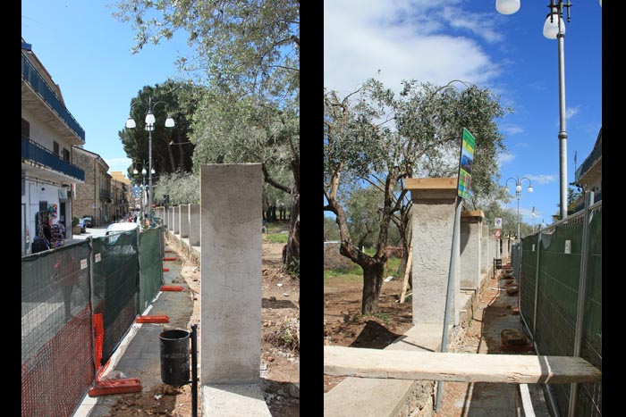 Rifacimento muro S.M. di Castellabate